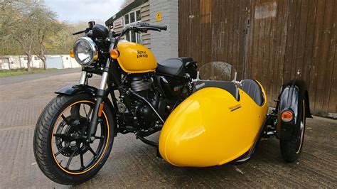 Inder Retro Royal Motorcycle Sidecar. . Fitting sidecar to royal enfield
